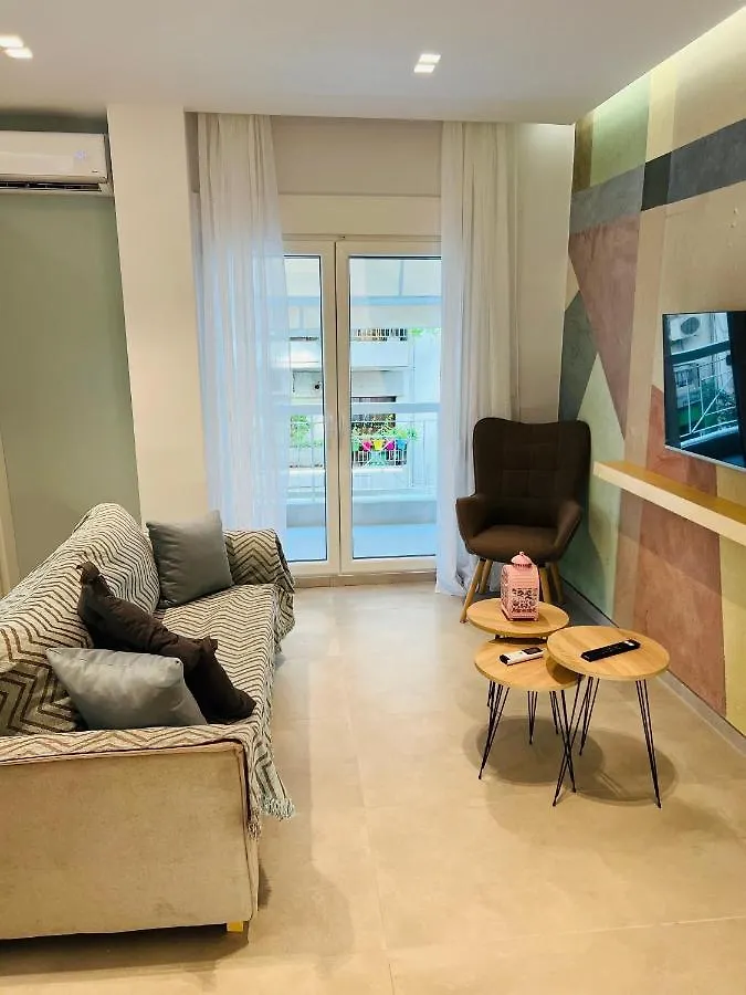 アパート Bright And Modern Studio Thessaloniki Downtown